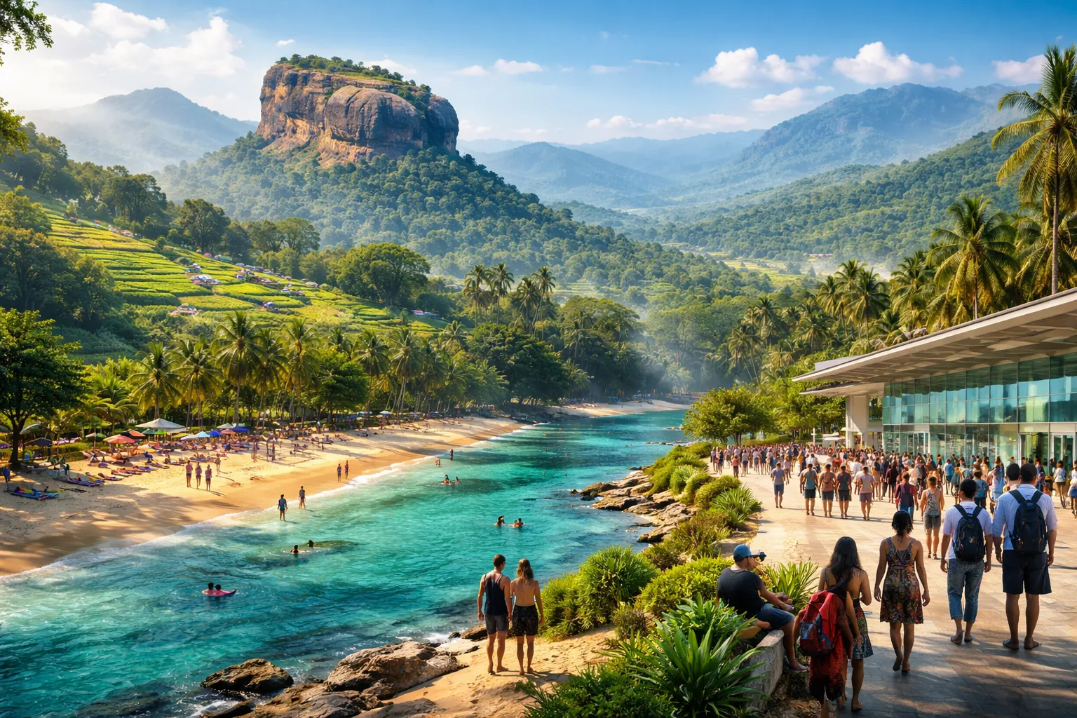 Sri Lanka’s turistankomster i 2026 passerer 500 000 – sterk vekst i global etterspørsel